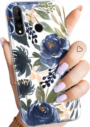 Hello Case Etui Do Huawei P30 Lite Kwiaty Obudowa