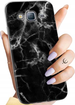 Hello Case Etui Do Samsung Galaxy J3 2016 Marmur Guma