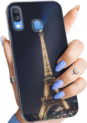 Hello Case Etui Do Samsung Galaxy A40 Paryż Francja