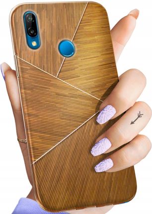 Hello Case Etui Do Huawei P20 Lite Brązowe Drewniane