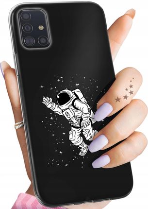 Hello Case Etui Do Samsung Galaxy A51 Astronauta Guma