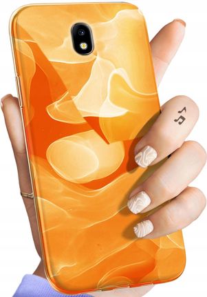 Hello Case Etui Do Samsung Galaxy J7 2017 Pomarańczowe