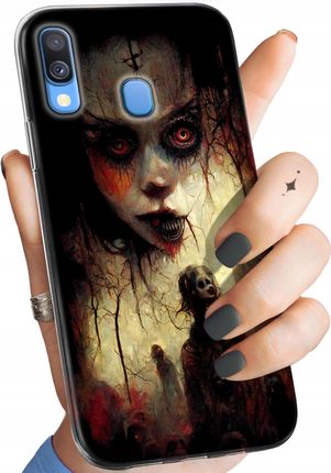 Hello Case Etui Do Samsung Galaxy A40 Halloween Obudowa