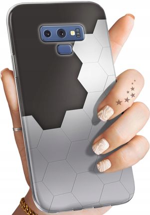 Hello Case Etui Do Samsung Galaxy Note 9 Szare Metallic