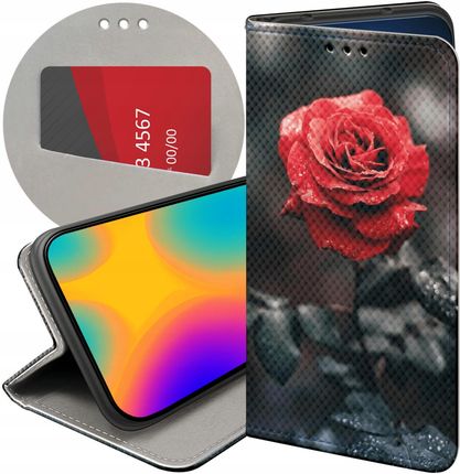 Etui Do Samsung Galaxy S9 Róża Z Różą Rose