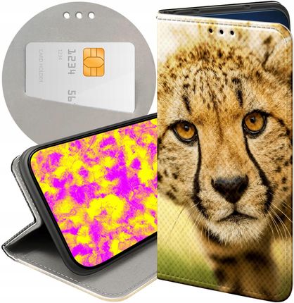 Etui Do Samsung Galaxy A40 Gepard Cętki Case