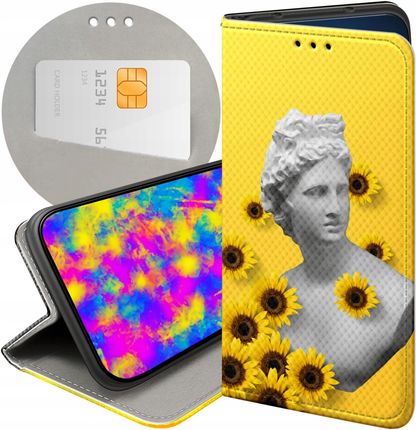 Etui Do Samsung Galaxy A41 Żółte Słoneczne