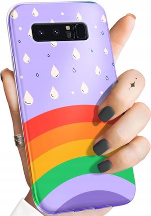 Hello Case Etui Do Samsung Galaxy Note 8 Tęcza Rainbow