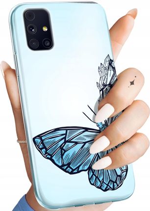 Hello Case Etui Do Samsung M31S Motyle Butterfly Guma