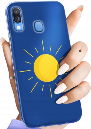 Hello Case Etui Do Samsung Galaxy A40 Słońce Planety