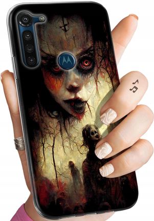 Hello Case Etui Do Motorola Moto G8 Power Halloween