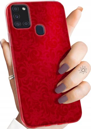 Hello Case Etui Do Samsung Galaxy A21S Czerwone Obudowa