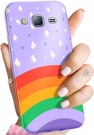 Hello Case Etui Do Samsung Galaxy J3 2016 Tęcza Rainbow