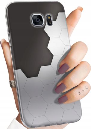 Hello Case Etui Do Samsung Galaxy S7 Edge Szare Grey