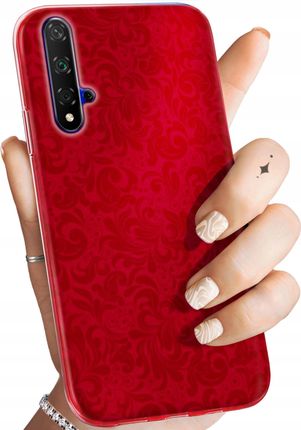 Hello Case Etui Do Huawei Nova 5T Honor 20 Czerwone