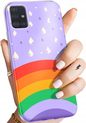 Hello Case Etui Do Samsung Galaxy A51 Tęcza Rainbow