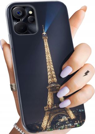 Hello Case Etui Do Realme 9I Oppo A96 4G Paryż Eiffel