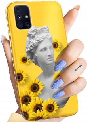 Hello Case Etui Do Samsung M31S Żółte Słoneczne Yellow