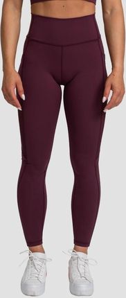 GymBeam Women‘s Leggings Mesh Panel Eggplant