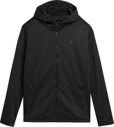 Kurtka softshell męska 4F M156 czarna 4FAW23TSOFM156 20S