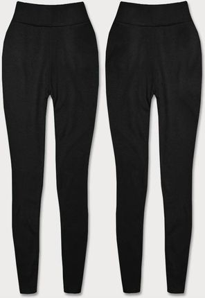 Bawełniane legginsy czarne (yw01001-a1)