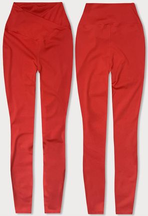 Damskie legginsy lycra czerwone (xl001-5)