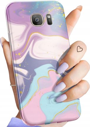 Hello Case Etui Do Samsung Galaxy S7 Pastele Ilustracja