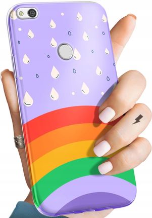 Hello Case Etui Do Huawei P8 P9 Lite 2017 Tęcza Rainbow
