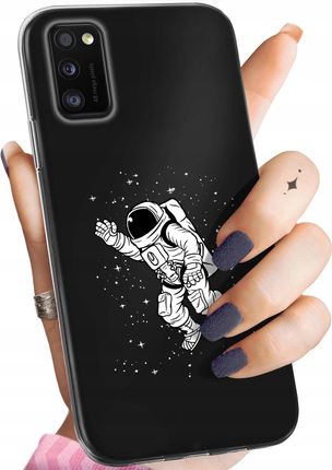 Hello Case Etui Do Samsung Galaxy A41 Astronauta Guma