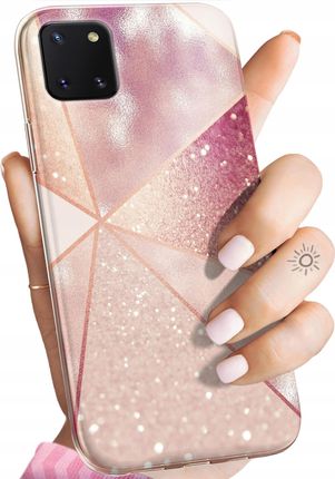 Hello Case Etui Do Samsung Galaxy Note 10 Lite Różowe Złoto