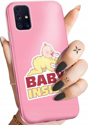 Hello Case Etui Do Samsung M31S Ciążowe Pregnant Case