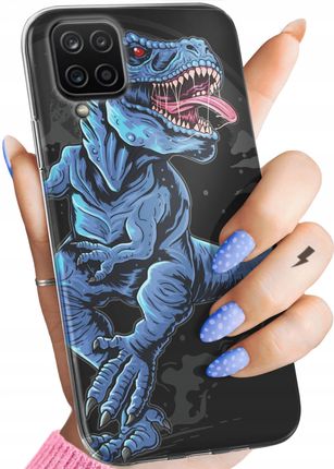 Hello Case Etui Do Samsung Galaxy A12 Dinozaury Obudowa