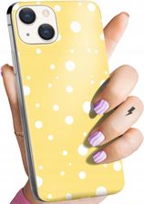Hello Case Etui Do Iphone 15 Kropki Grochy Bokeh Dots
