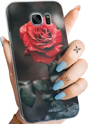 Hello Case Etui Do Samsung Galaxy S7 Edge Róża Z Różą