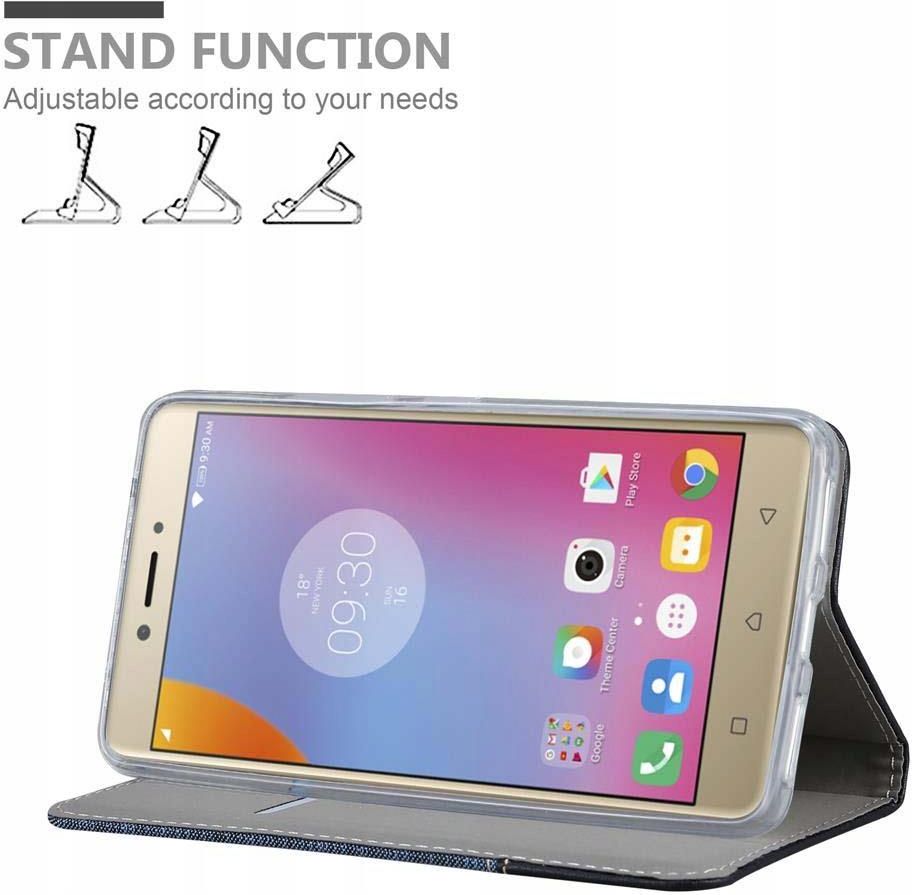 Cadorabo Cover Per Lenovo K6 / K6 Power – Morbida Custodia In TPU Azzurro Metallizzato, Sottile E Antiurto