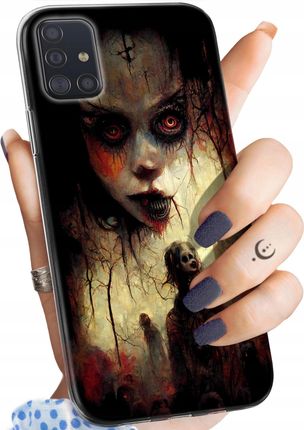 Hello Case Etui Do Samsung Galaxy A51 Halloween Obudowa