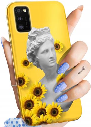 Hello Case Etui Do Samsung Galaxy A41 Żółte Słoneczne