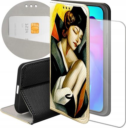 Hello Case Etui Do Samsung Galaxy J3 2017 Art Deco Szkło 9H