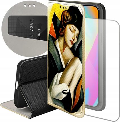 Hello Case Etui Do Samsung Galaxy J4 Plus Art Deco Szkło 9H