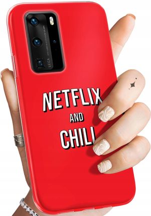 Hello Case Etui Do Huawei P40 Pro Netflix Seriale Filmy