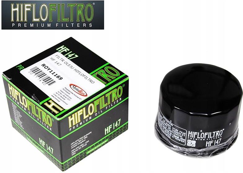Części motocyklowe Motoroy Filtr Oleju Hiflofiltro Hf 147 Roy11169 ...