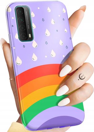 Hello Case Etui Do Huawei P Smart 2021 Tęcza Rainbow