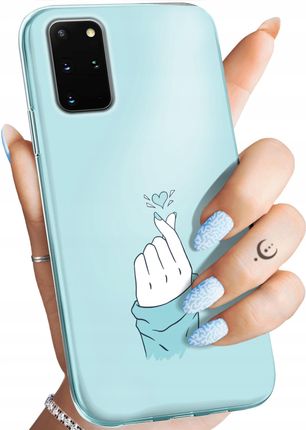 Hello Case Etui Do Samsung Galaxy S20 Plus Niebieskie