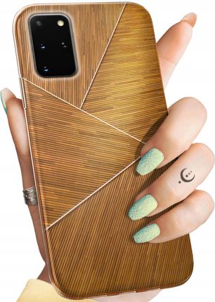 Hello Case Etui Do Samsung Galaxy S20 Brązowe Drewniane