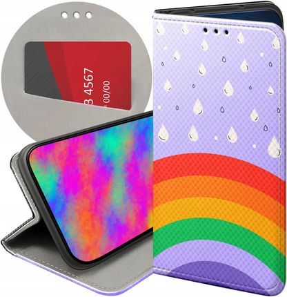 Etui Do Samsung Galaxy J3 2017 Tęcza Rainbow