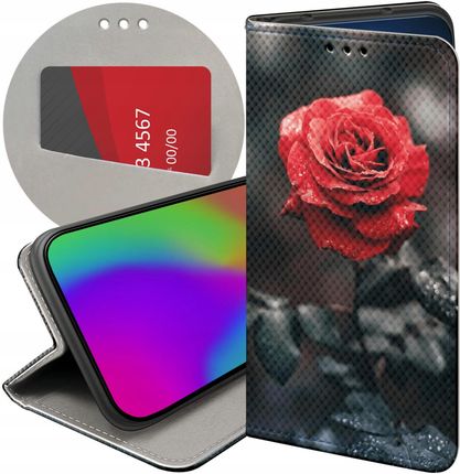 Etui Do Samsung Galaxy A21S Róża Z Różą Rose