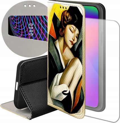 Etui Do Samsung Galaxy J6 Plus Art Deco +szkło 9H