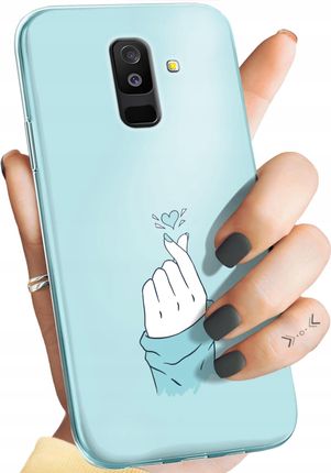 Hello Case Etui Do Samsung Galaxy A6 2018 Niebieskie