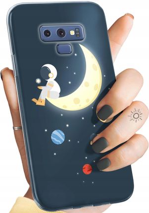 Hello Case Etui Do Samsung Galaxy Note 9 Księżyc Kosmos