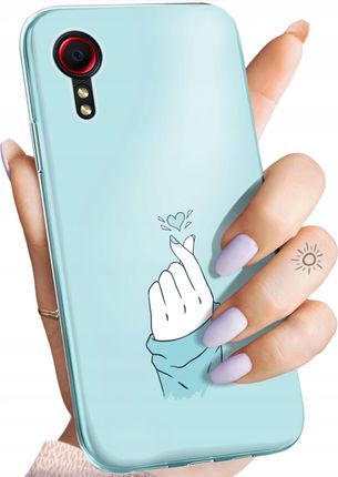 Hello Case Etui Do Samsung Galaxy Xcover 5 Niebieskie